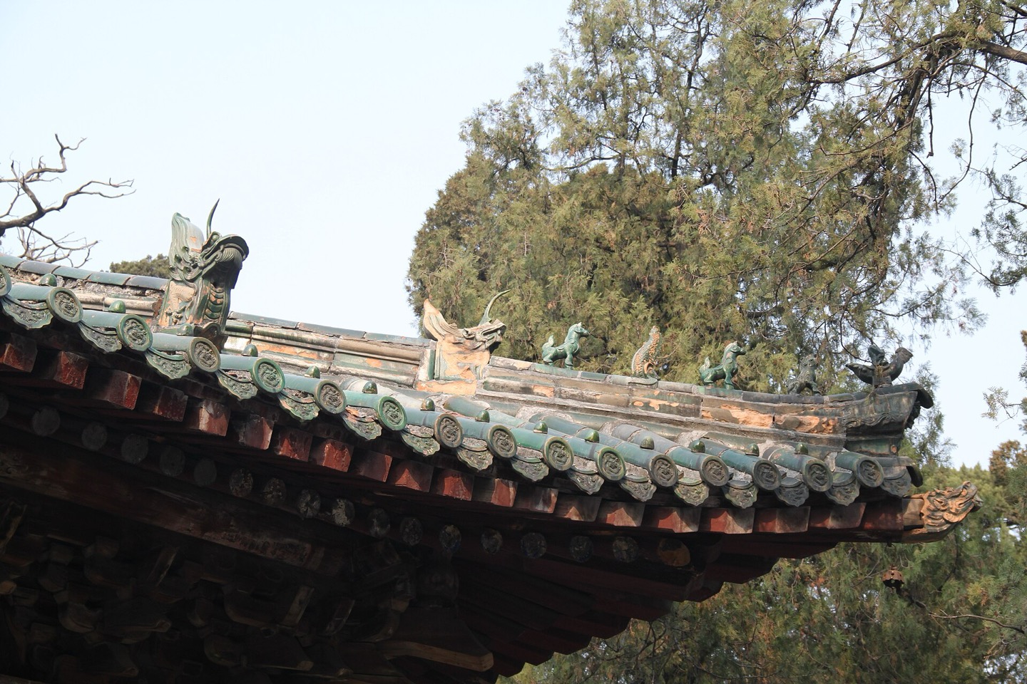 The Temple of Confucius at Qufu, built where he taught