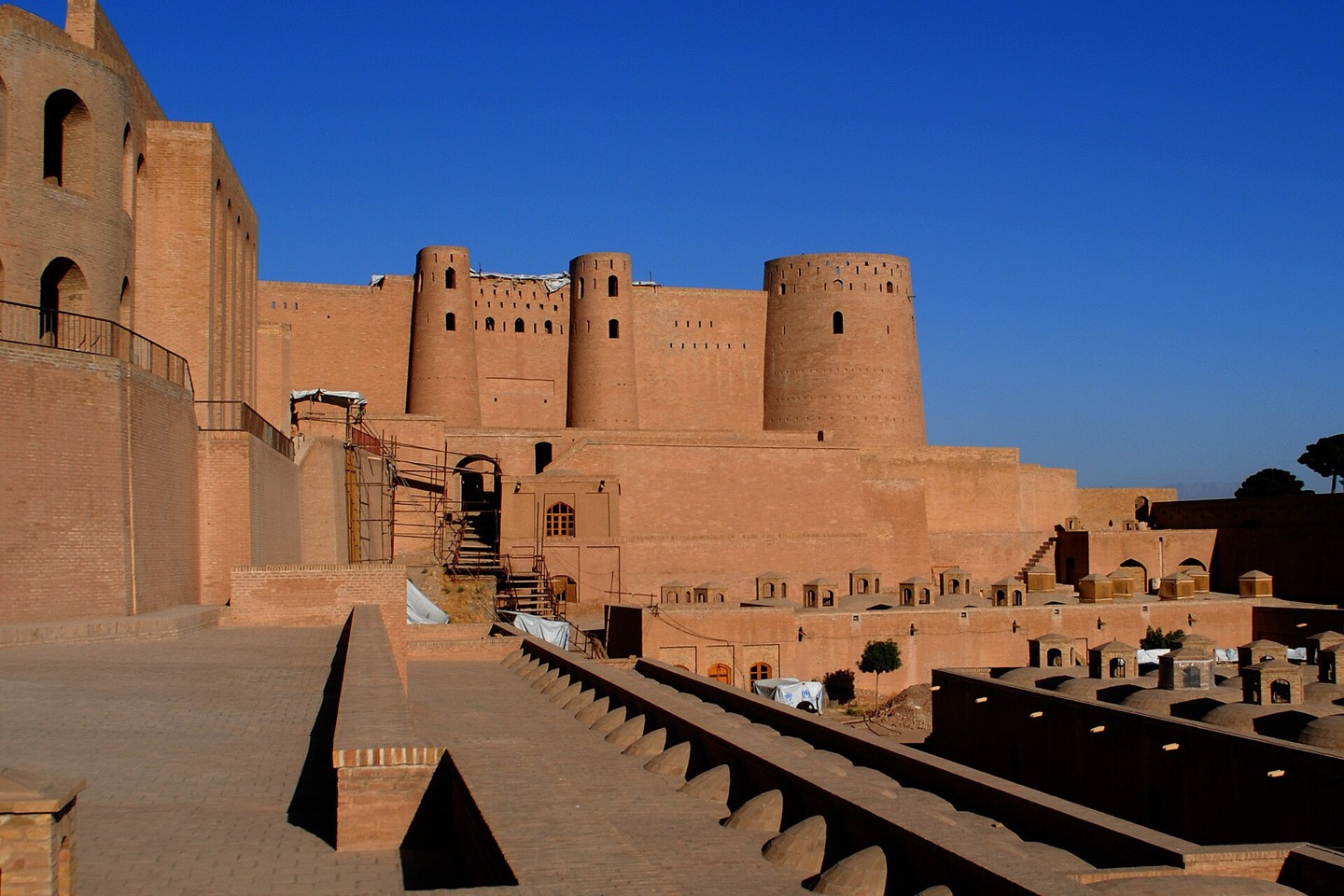 The citadel in Herat, Afghanistan