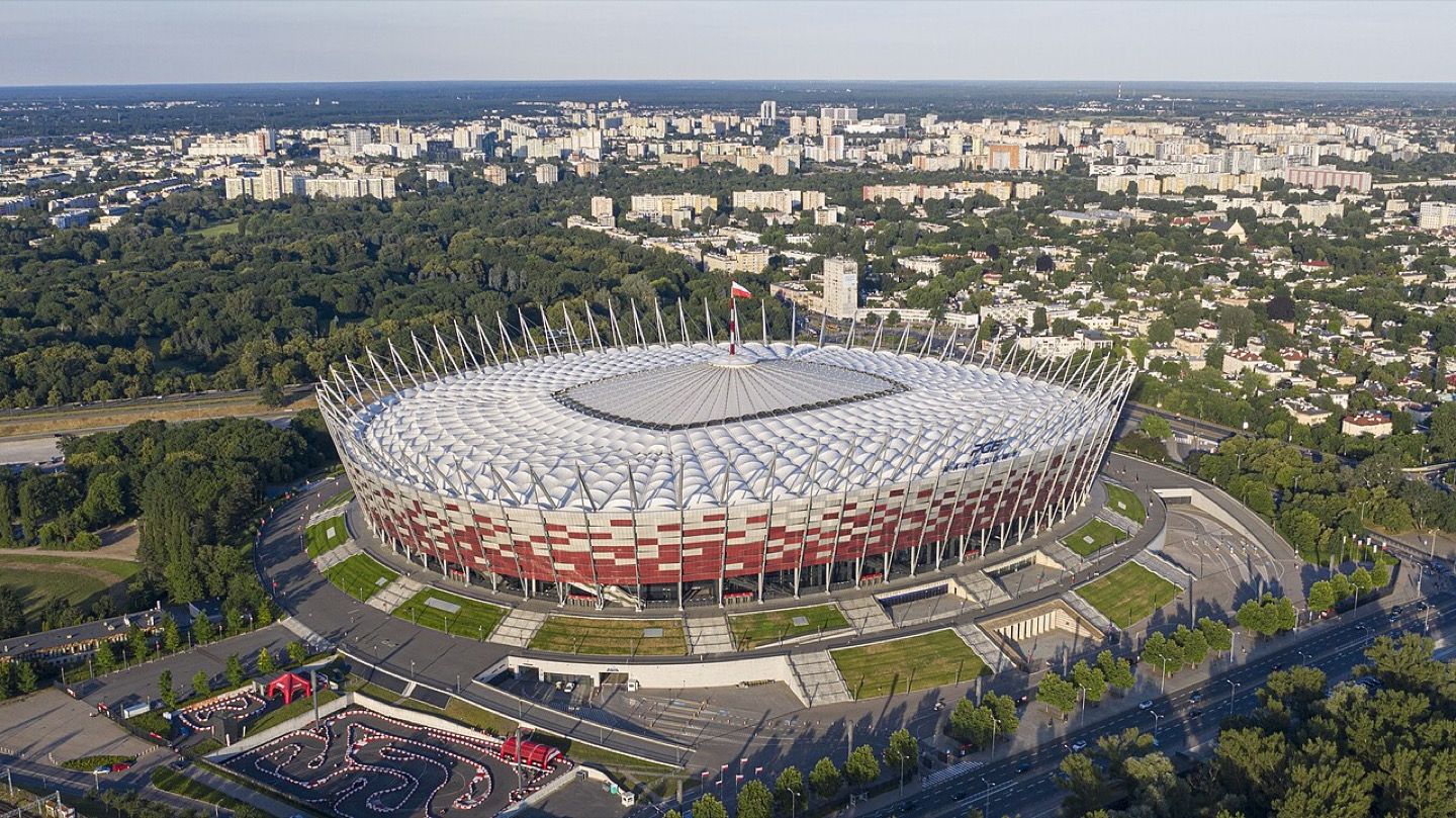 The National Stadium in Warsaw