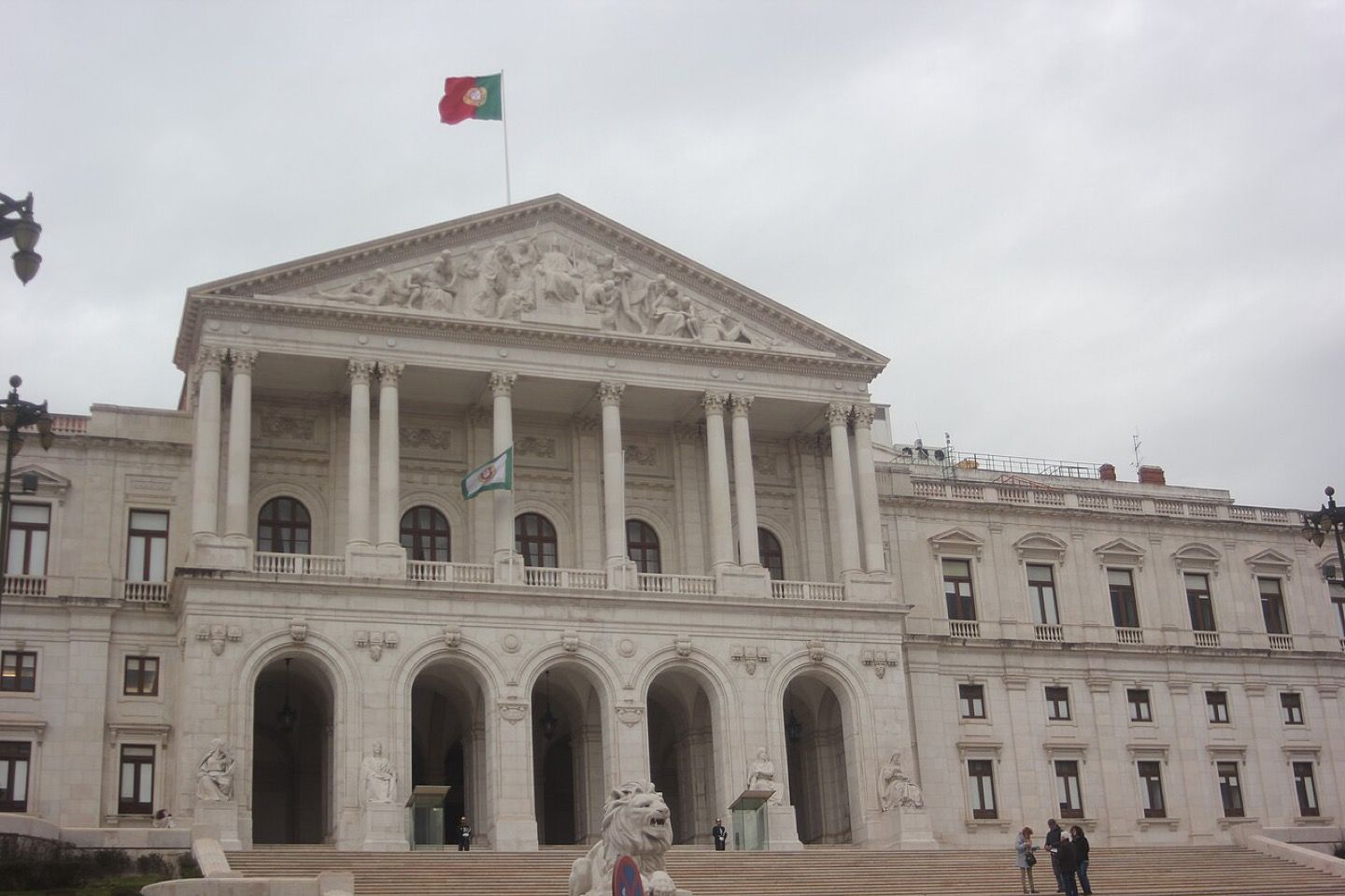 The São Bento Palace in Lisbon, seat of the Assembly of the Republic