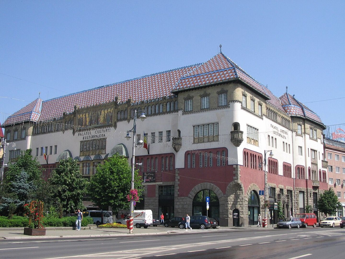 The Palace of Culture in Târgu Mureș
