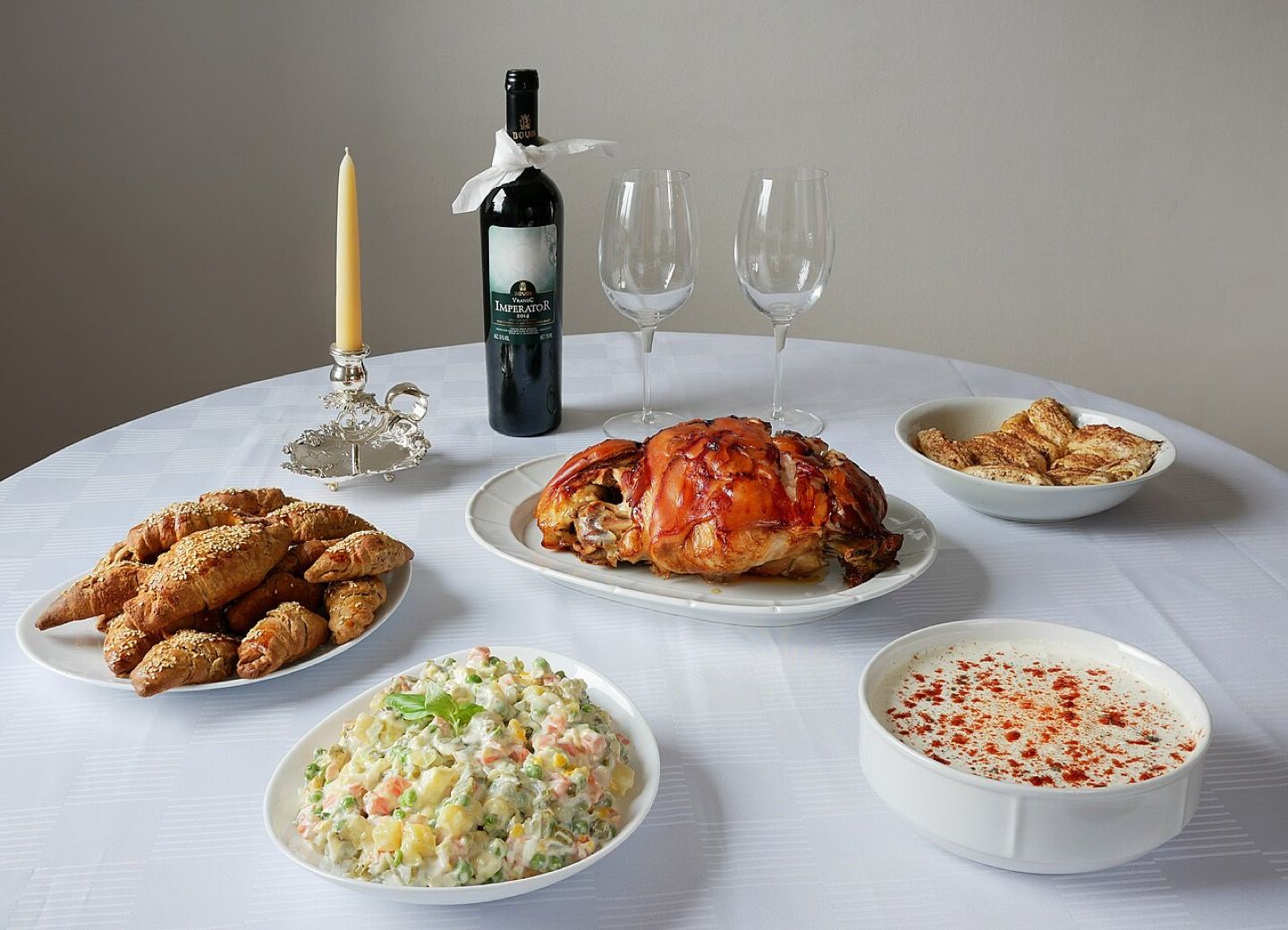 A Serbian Christmas meal