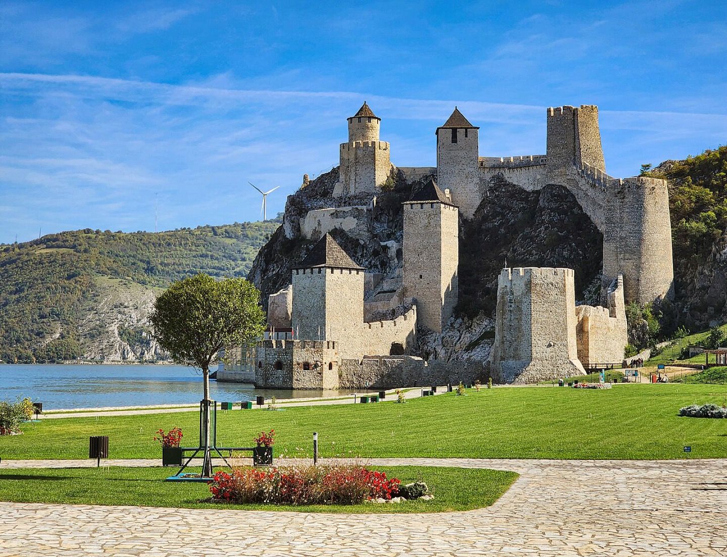 Golubac Fortress on the Danube