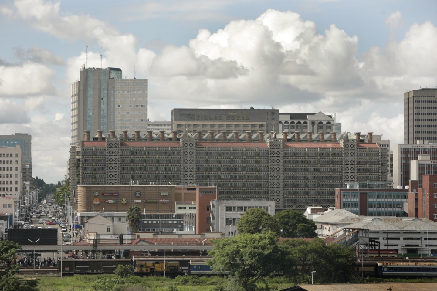 The Eastgate Centre in Harare, Zimbabwe