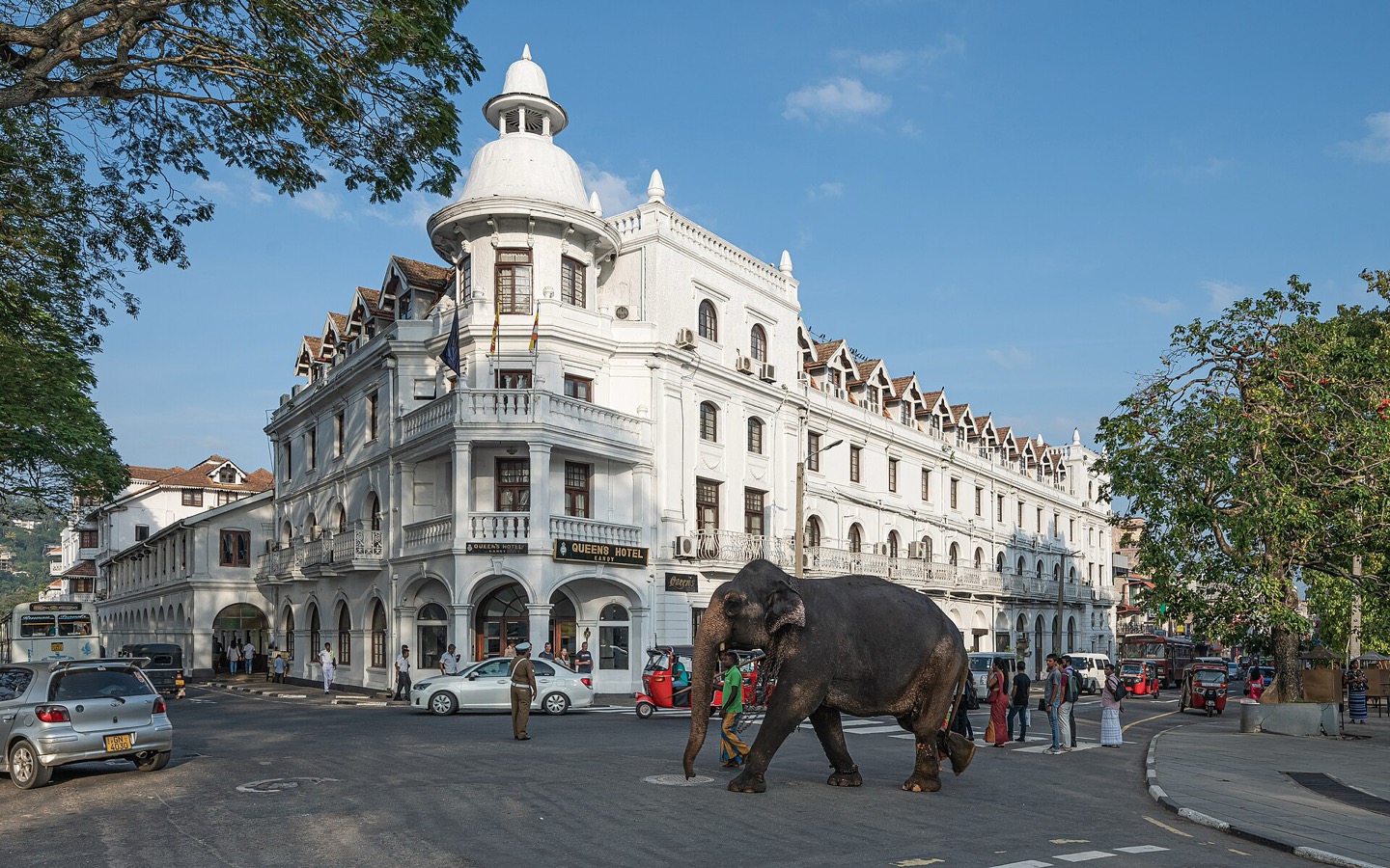 The Queen’s Hotel in Kandy, Sri Lanka