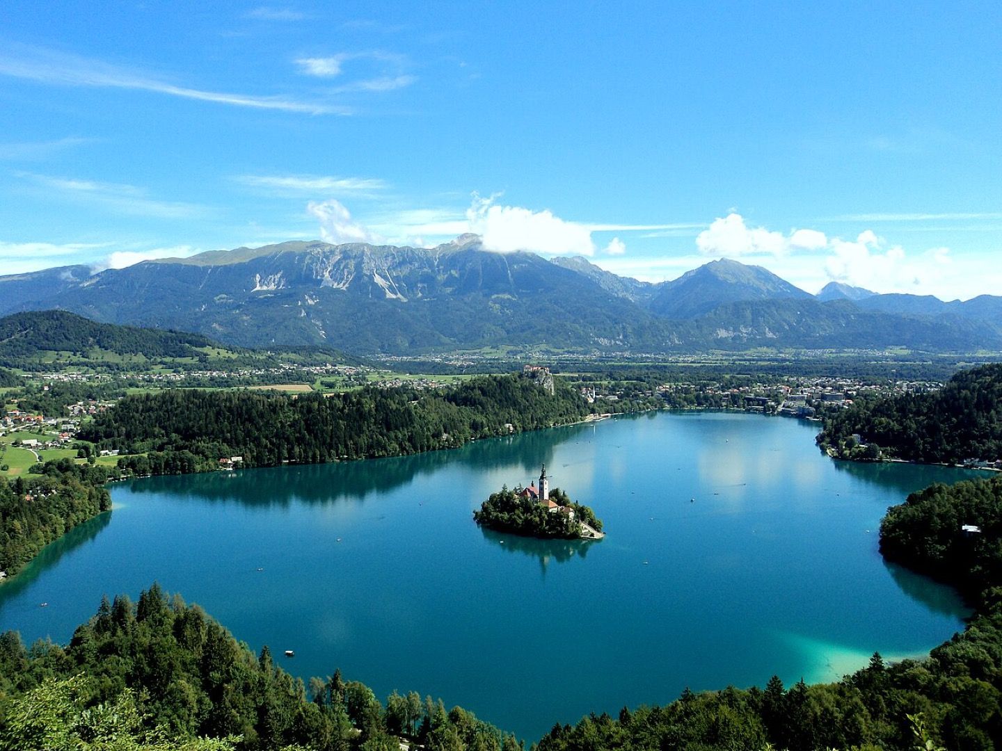Lake Bled and its island church