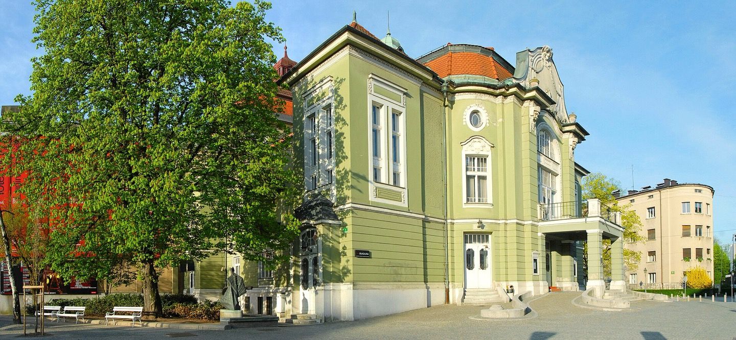 The centre of Ljubljana