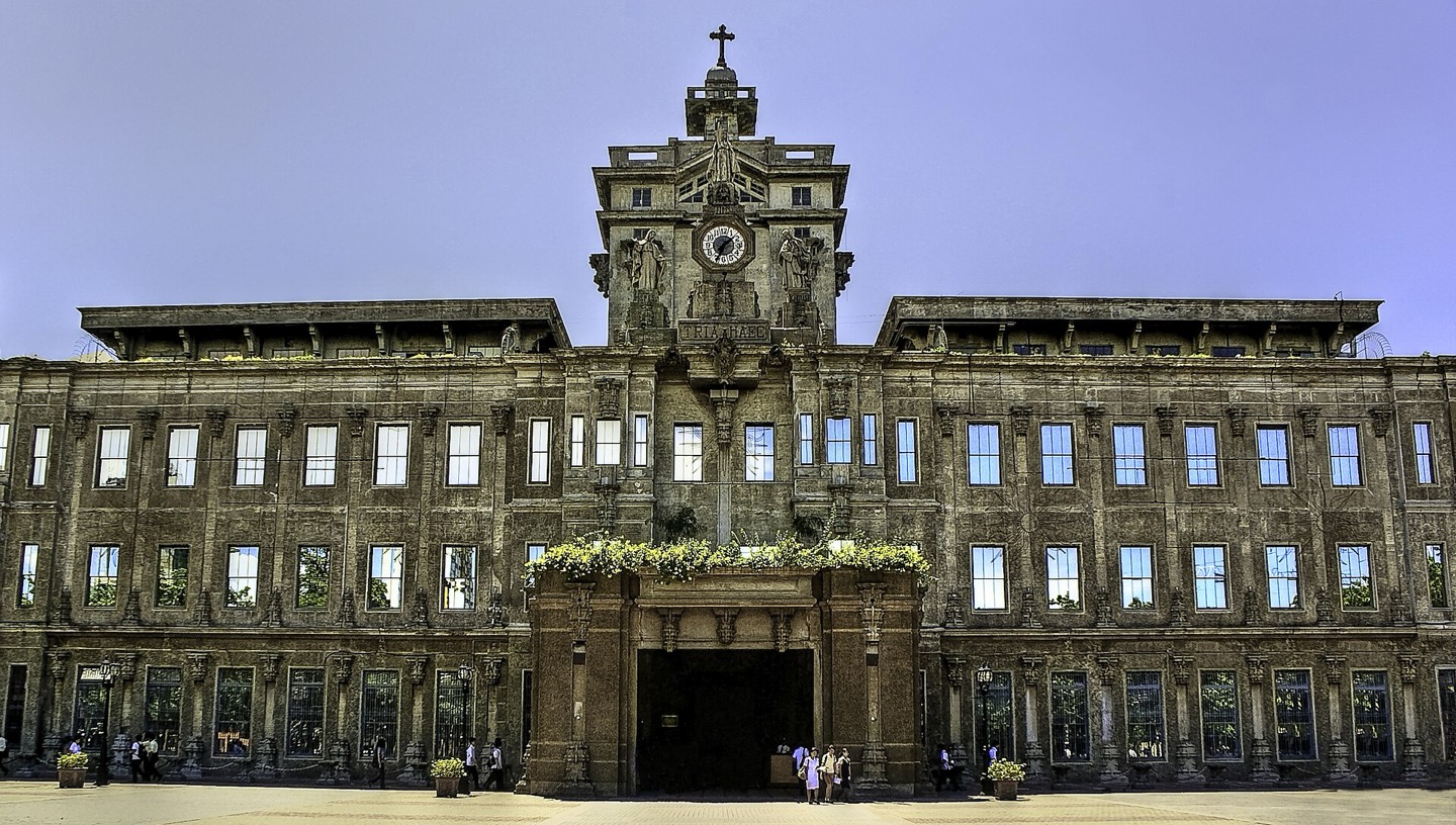 The main building of the University of Santo Tomas in Manila, Philippines
