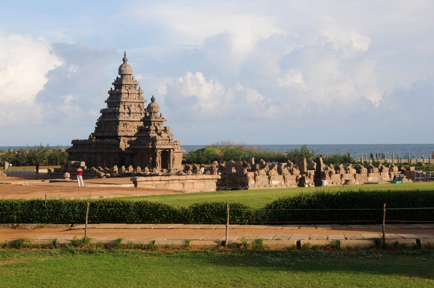 The Shore Temple at Mamallapuram, Tamil Nadu, India