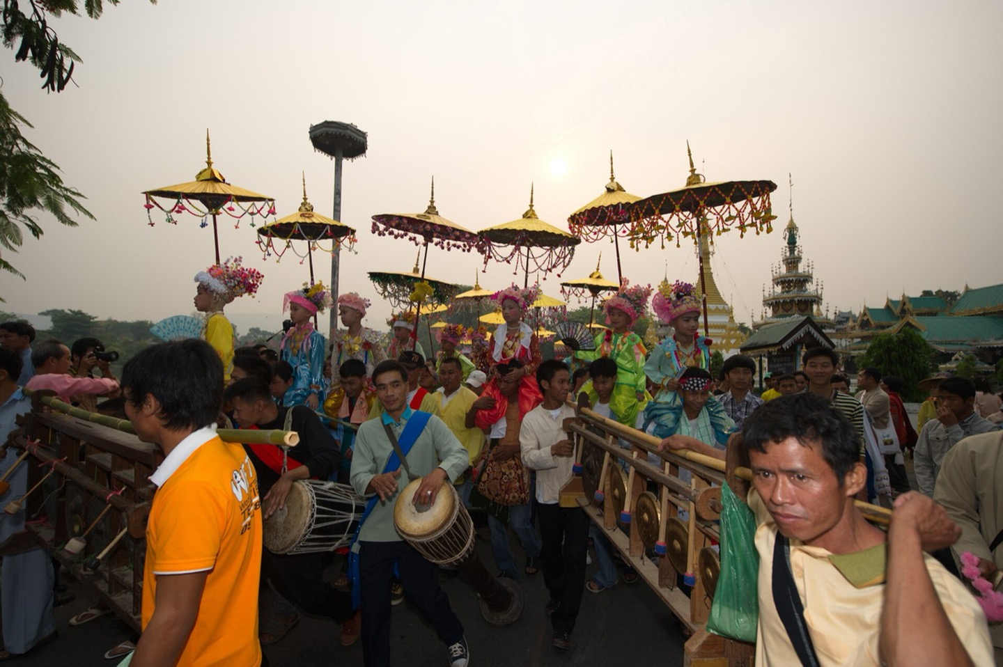 A Poi Sang Long celebration in Thailand