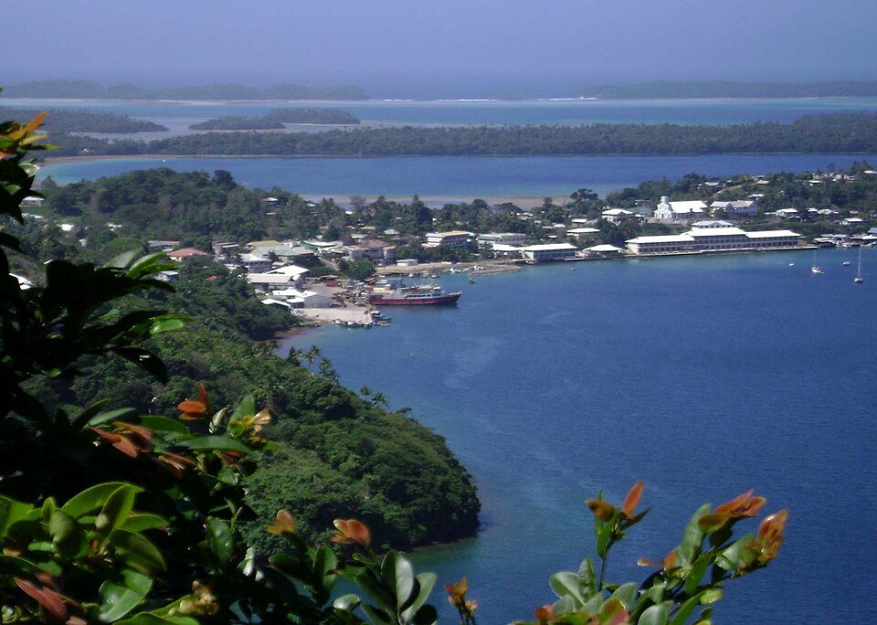 Neiafu and the Port of Refuge harbour on Vavaʻu, Tonga
