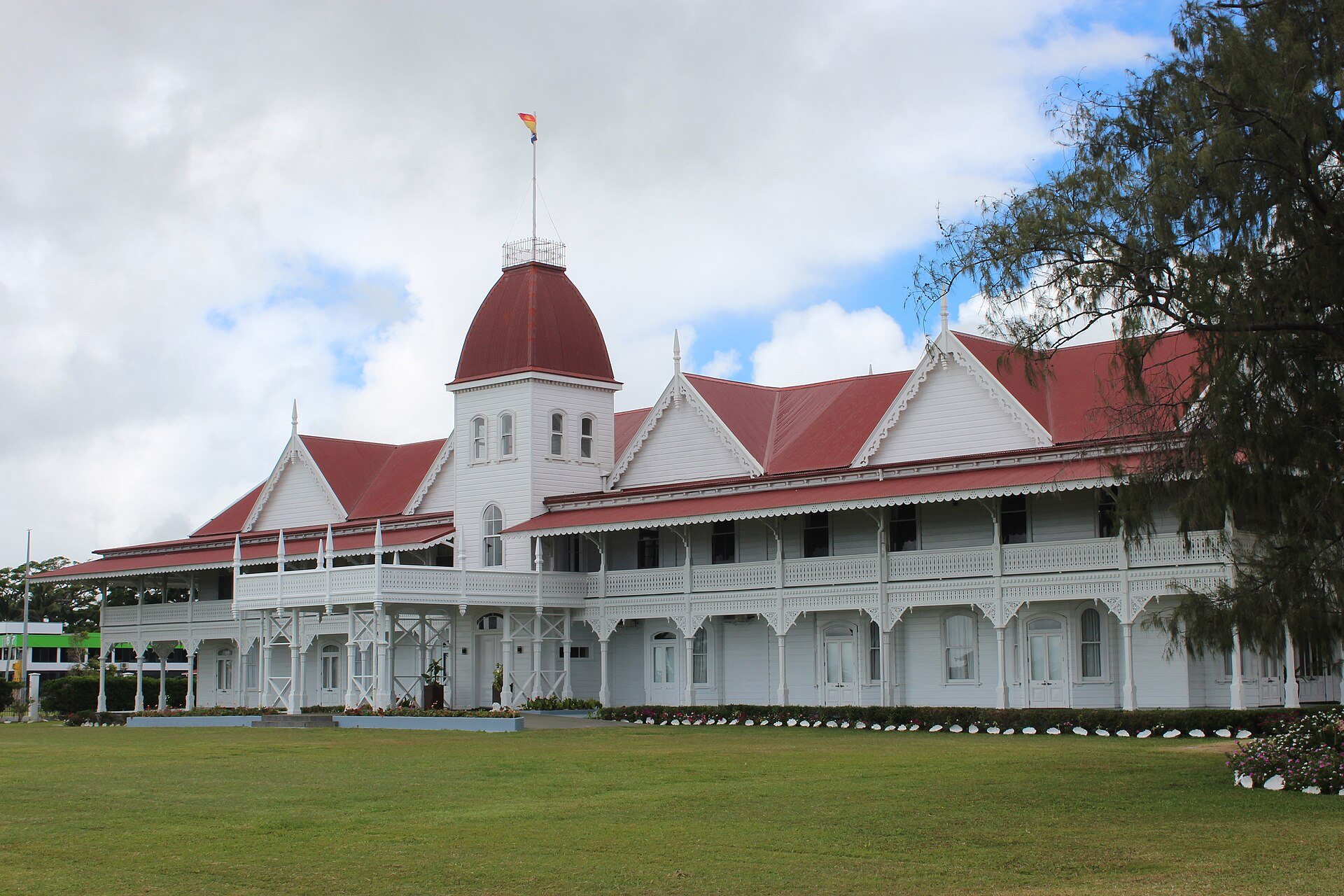 The Royal Palace in Nukuʻalofa, Tonga