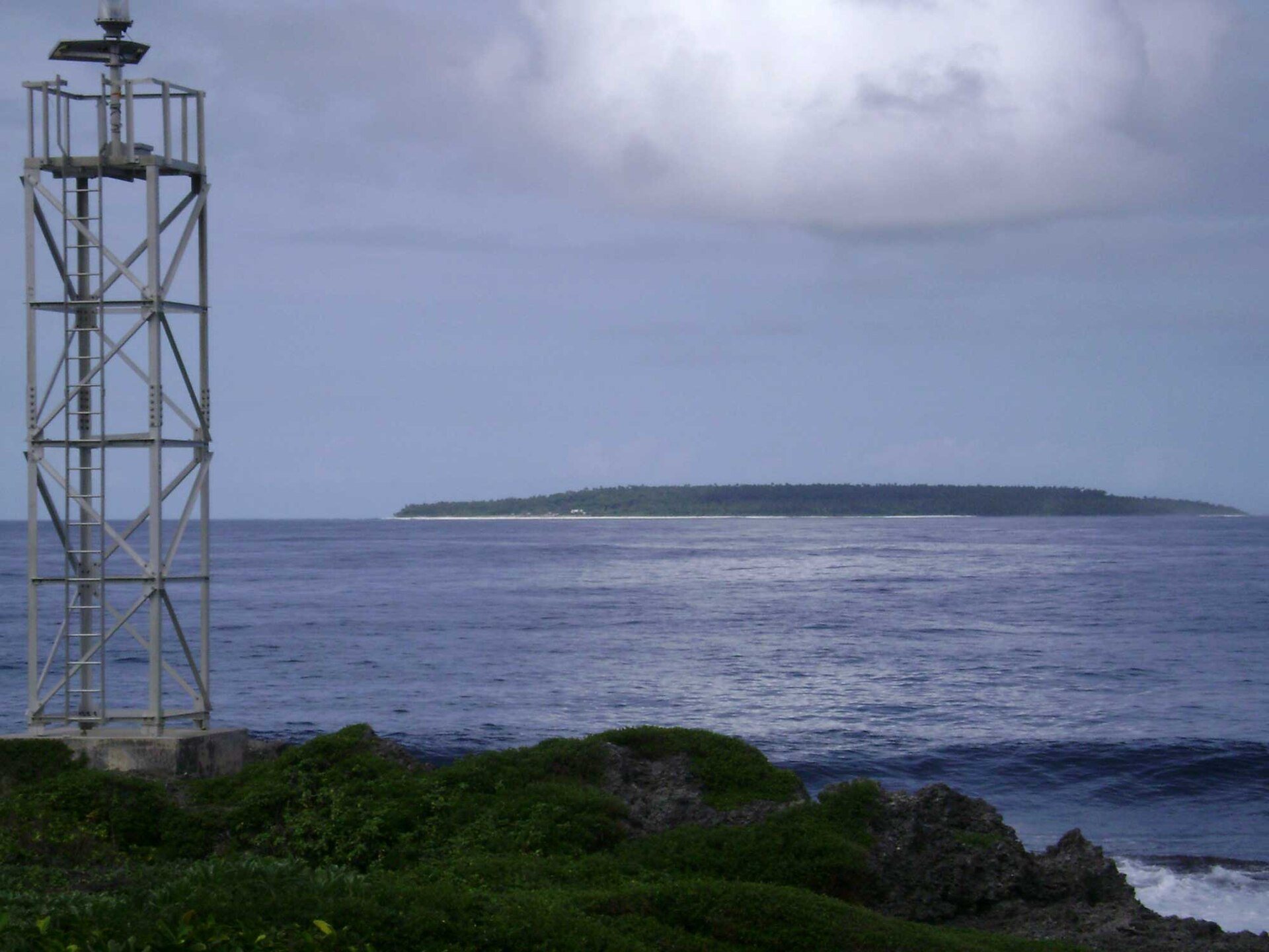 ʻEueiki island seen from the coast of Tongatapu, Tonga