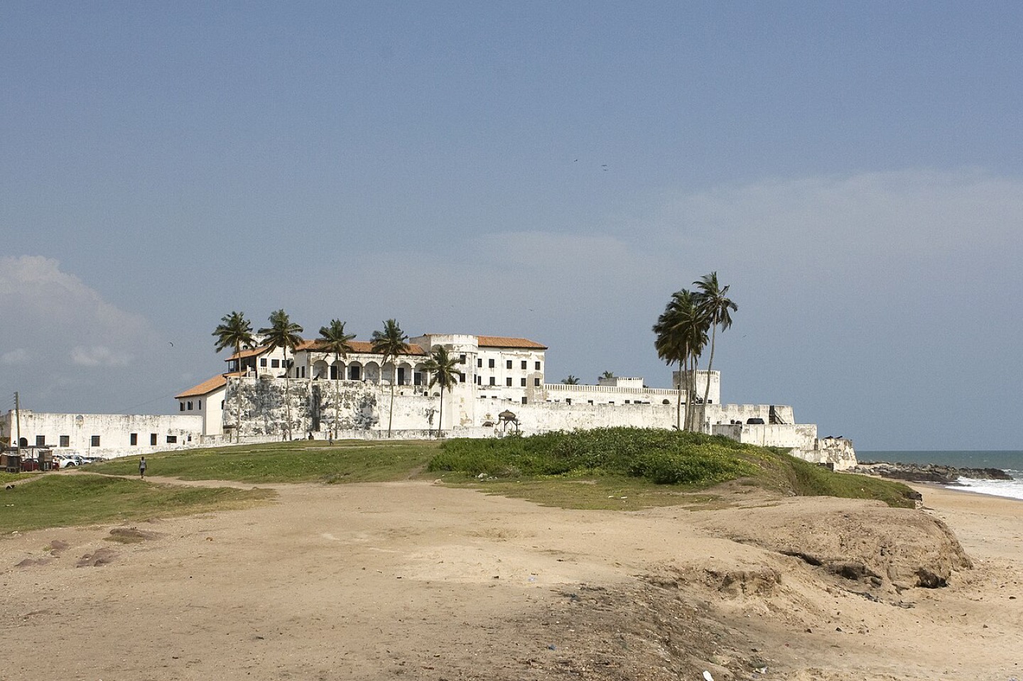 Elmina Castle on the coast of Ghana