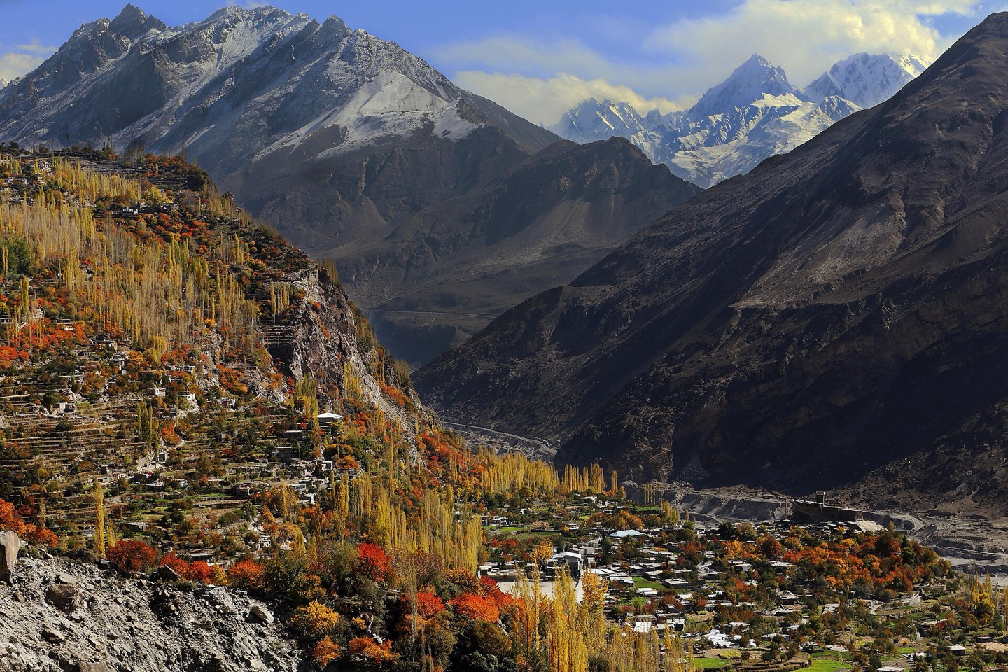Altit Fort above the Hunza Valley, Pakistan