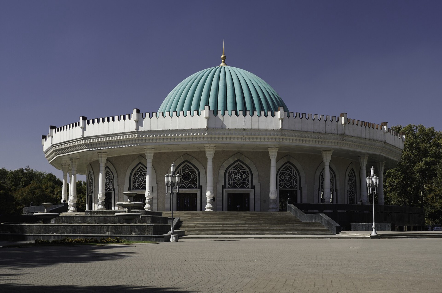 The Amir Timur Museum in Tashkent, Uzbekistan