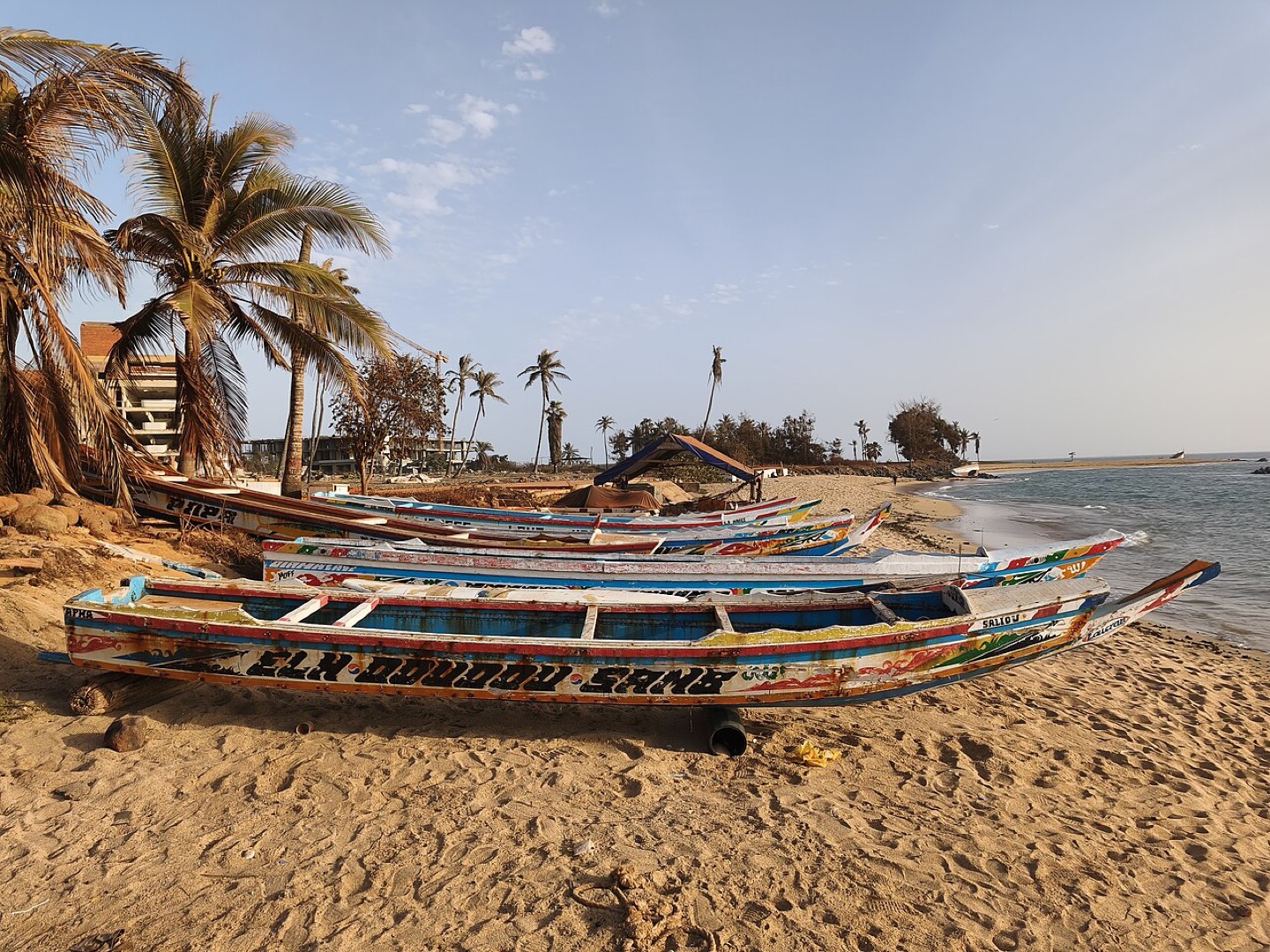 Pointe des Almadies on the coast of Dakar, Senegal