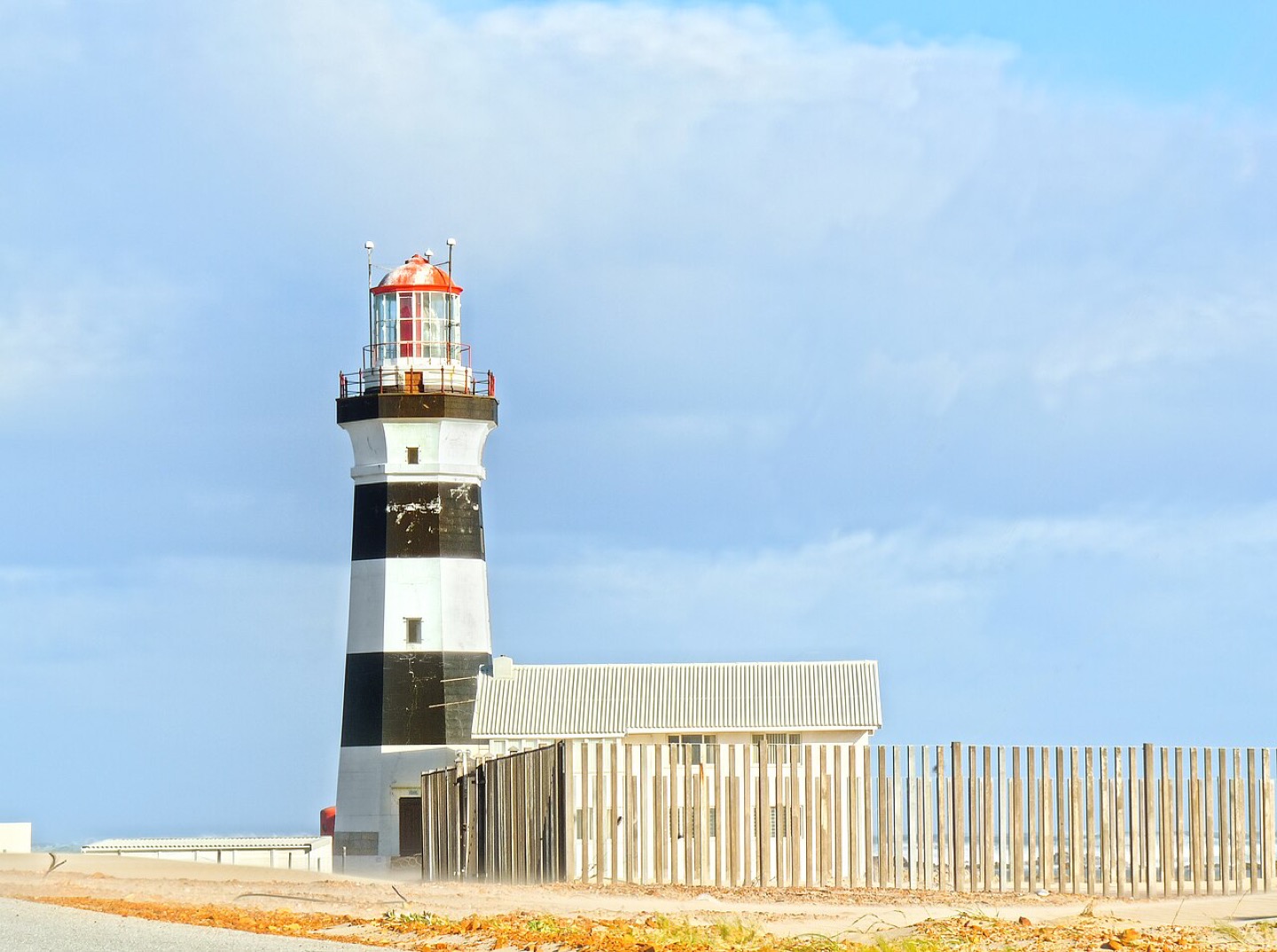 Cape Recife Lighthouse near Gqeberha, South Africa