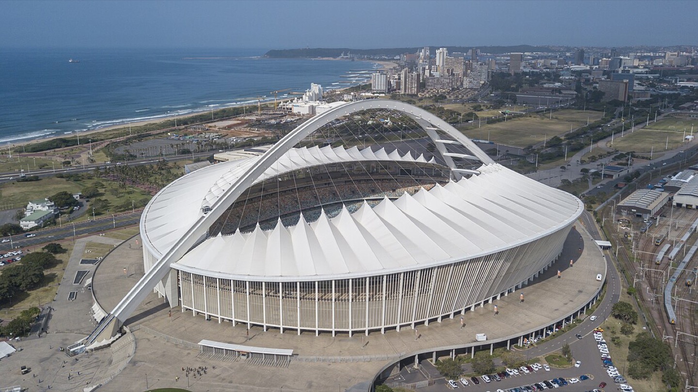 Moses Mabhida Stadium in Durban, South Africa